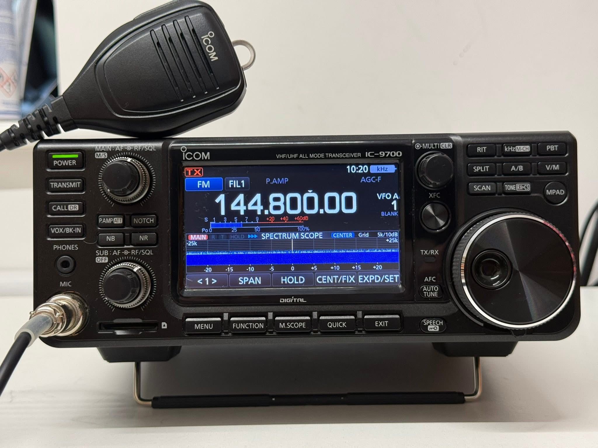 Icom IC-9700 dual band VHF UHF transceiver for sale