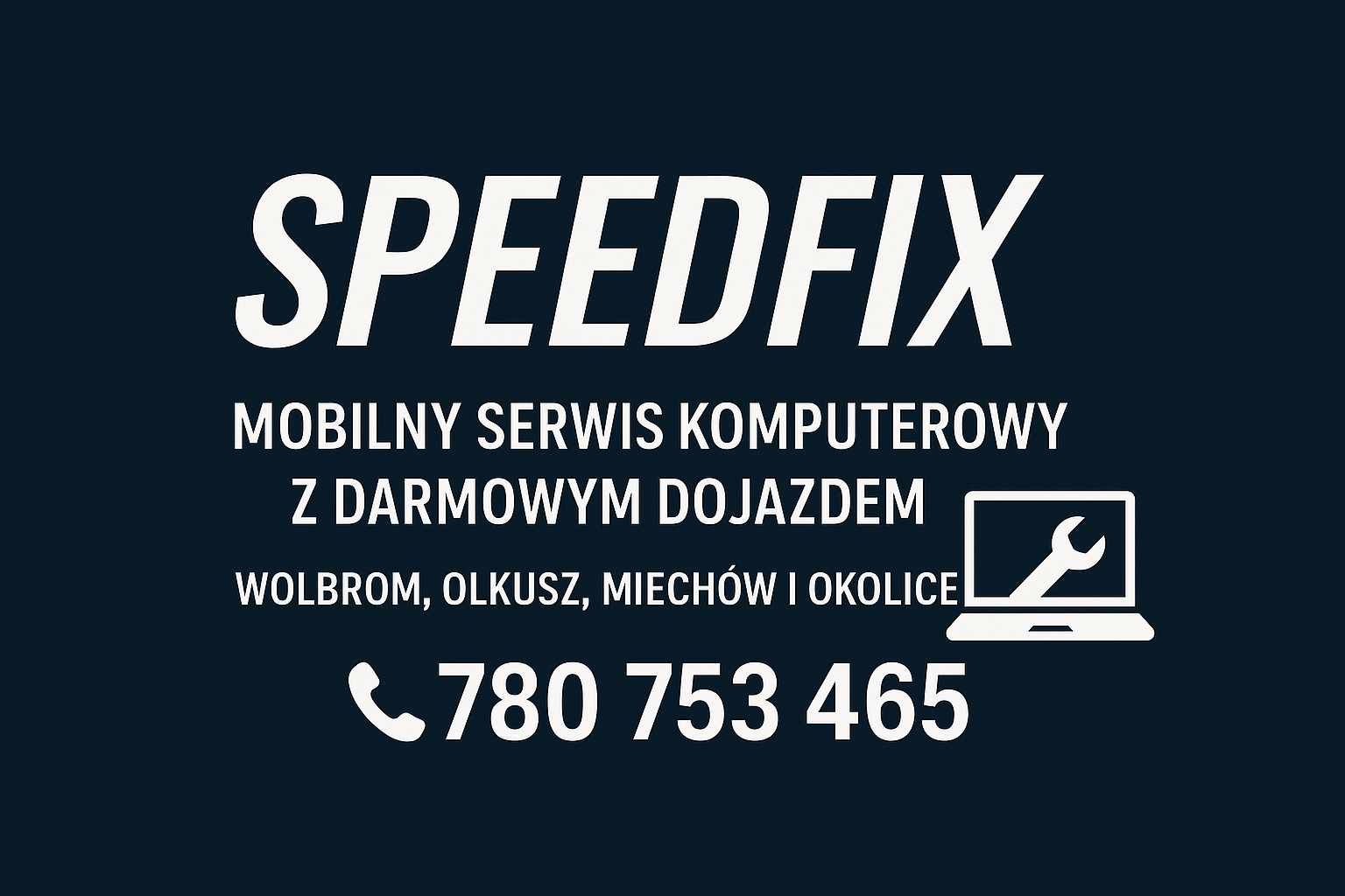 SpeedFix - mobilny serwis komputerowy | Wolbrom