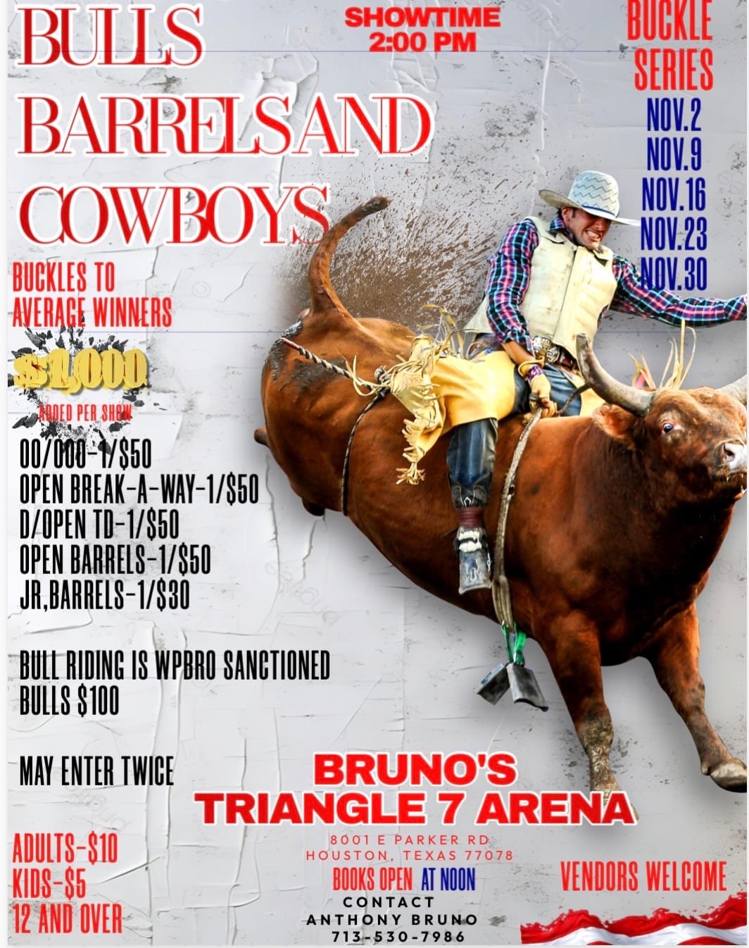 Bruno's Triangle 7 Rodeo Arena | Houston TX