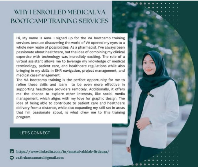 VA - Embarking on a New Chapter in Healthcare! After years of ...