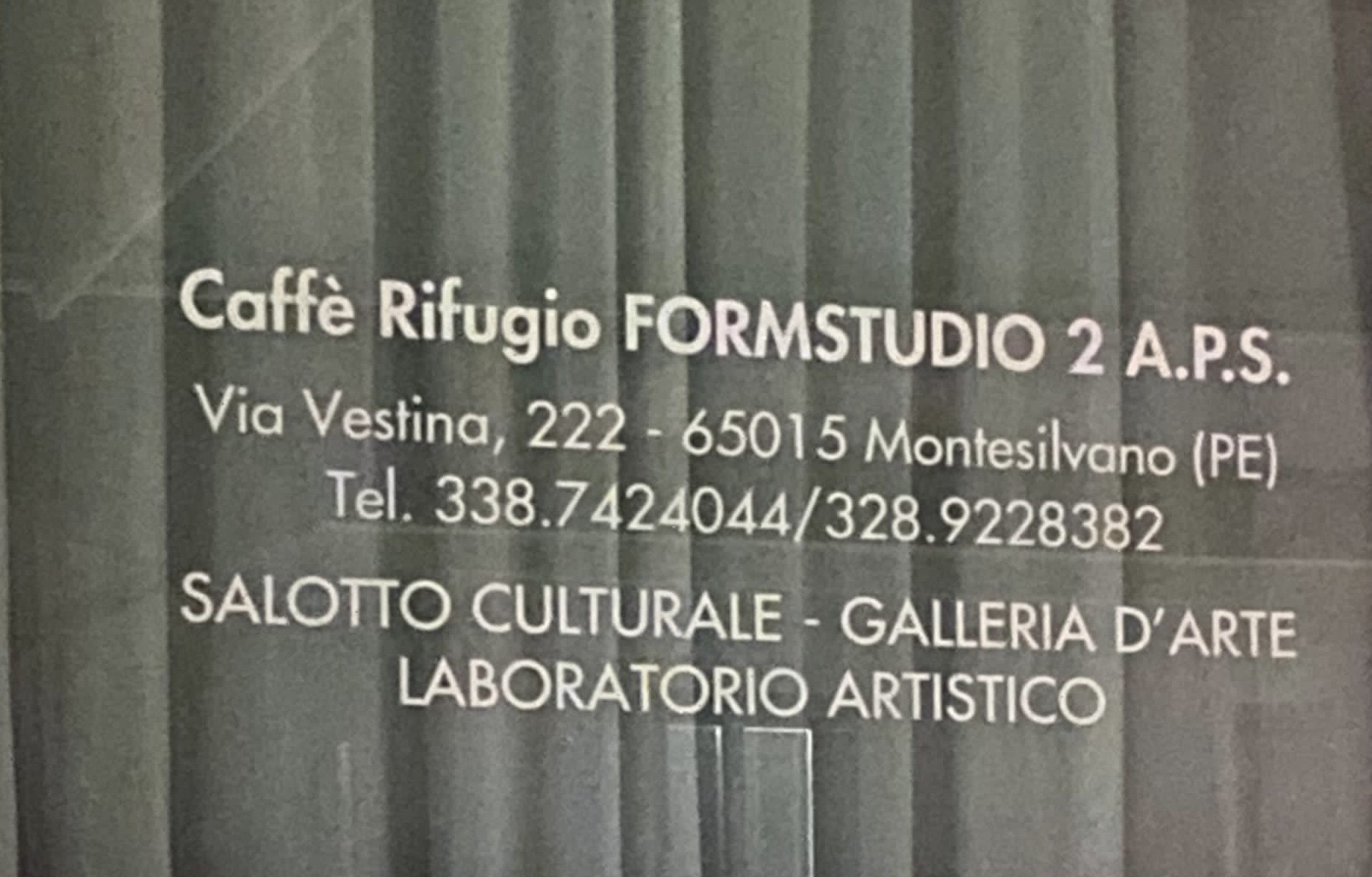 Caffè Rifugio Form Studio 2 | Montesilvano