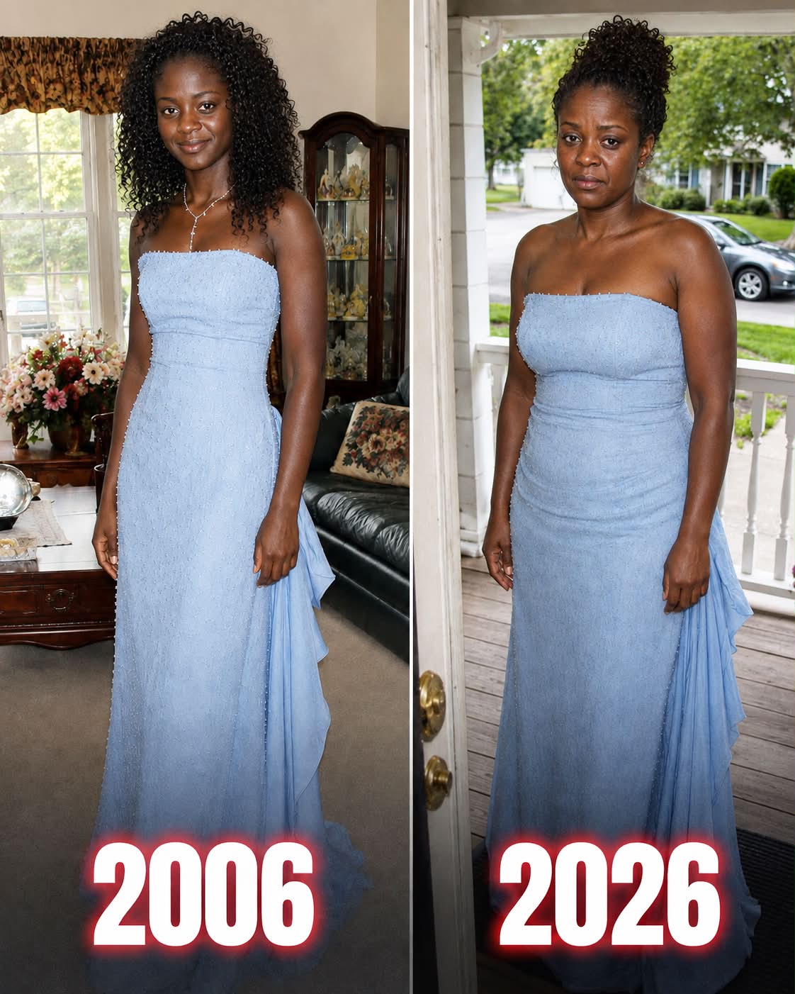 lady prom dress return policy Woman Returns 20 Years After Original Owner's Tragic Death O Neck Dress