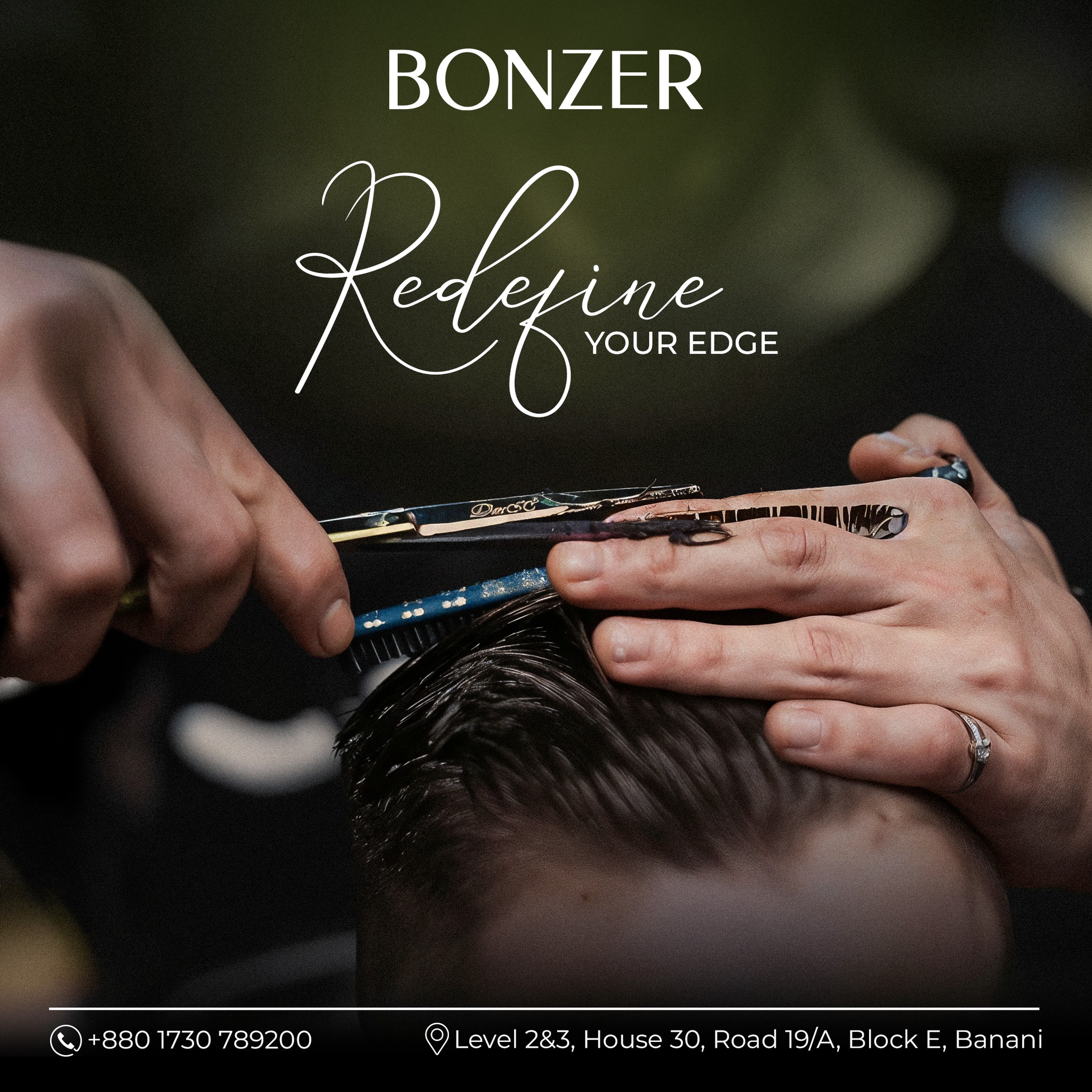 Bonzer - 𝐁𝐞𝐜𝐚𝐮𝐬𝐞 𝐘𝐨𝐮𝐫 𝐋𝐨𝐨𝐤 𝐃𝐞𝐬𝐞𝐫𝐯𝐞𝐬 𝐂𝐚𝐫𝐞. Not just a cut — a moment to ...