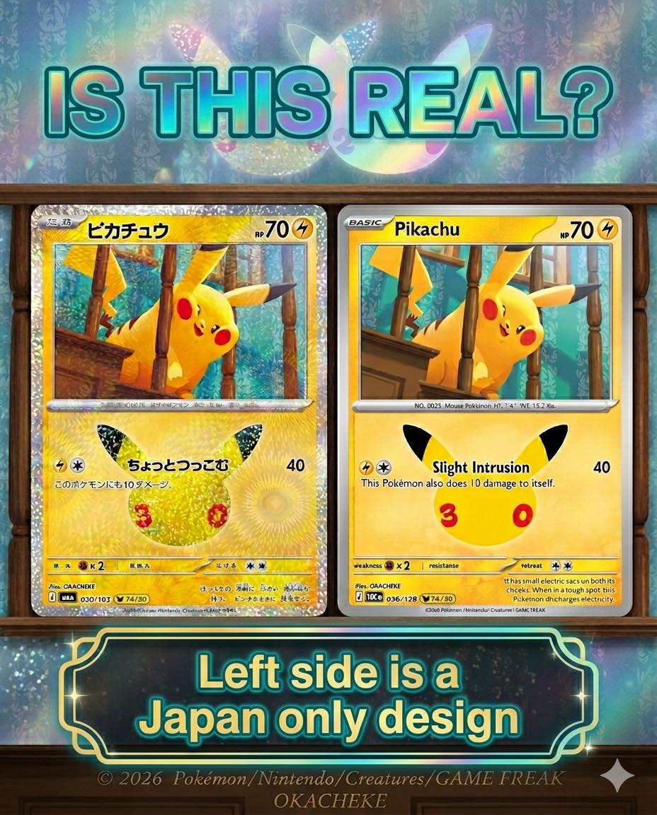 Pokémon 30th Anniversary Celebration Packs Available at Cubyx