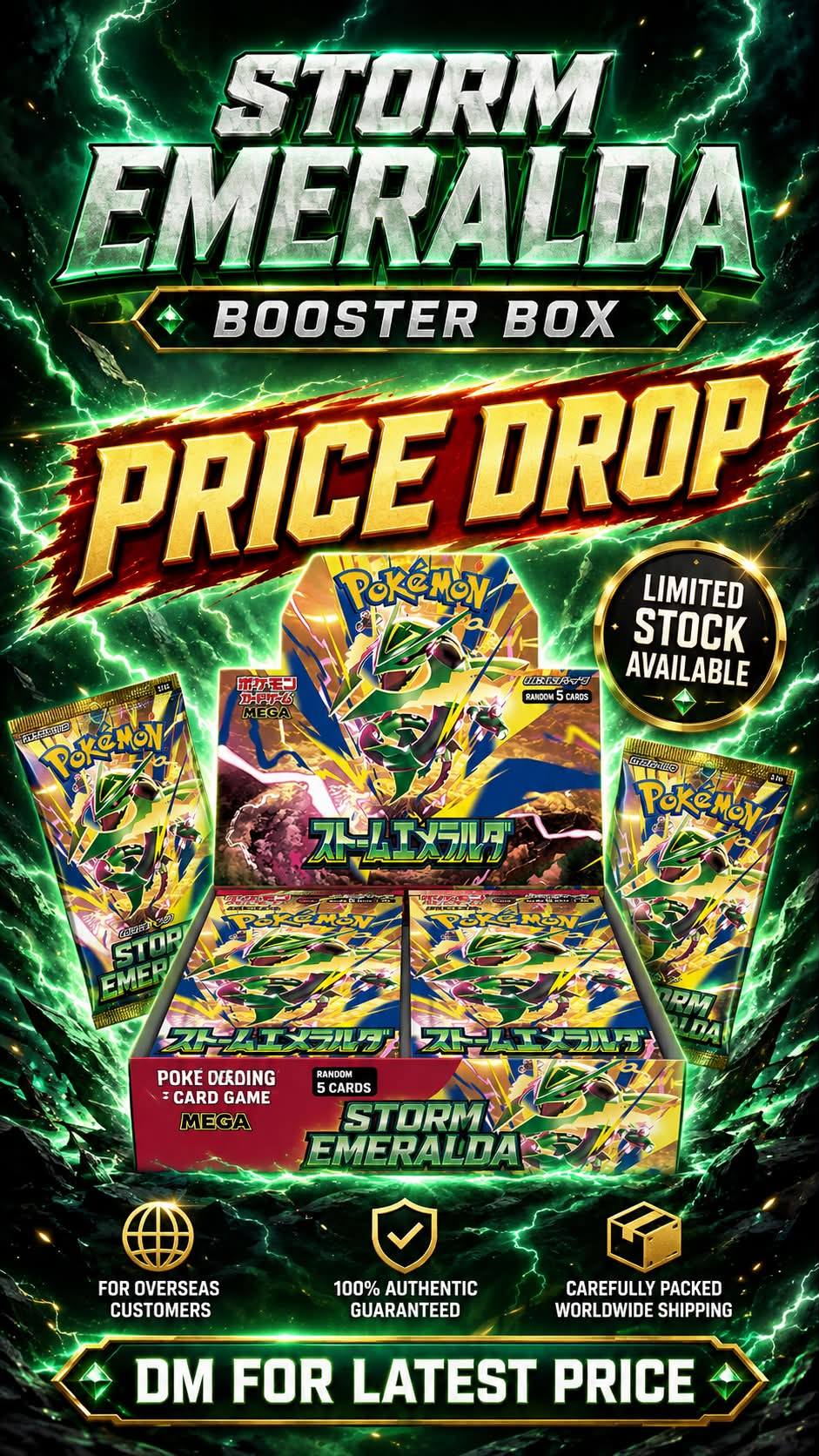 ⚡ STORM EMERALDA BOOSTER BOX ⚡