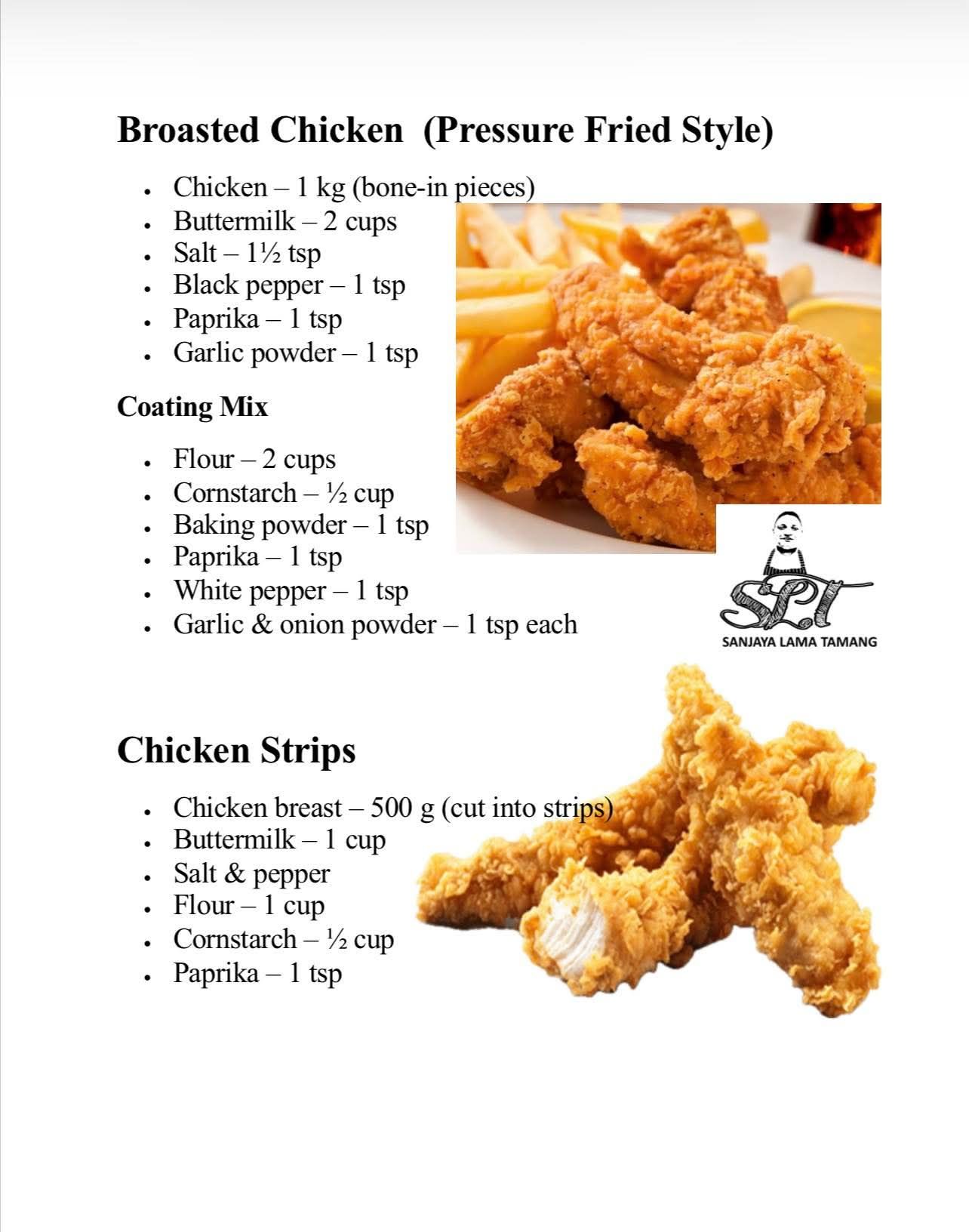 What is the difference between broasted and fried chicken?
