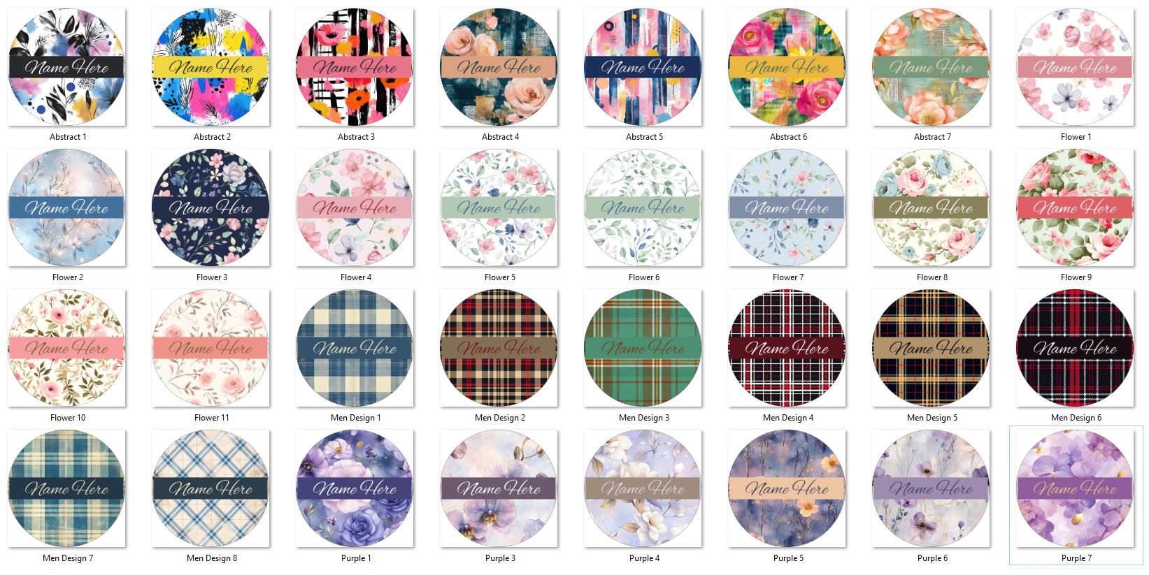 Crafty Noemz - FREE 58mm Pocket Mirror Templates 🎨 32... | Facebook