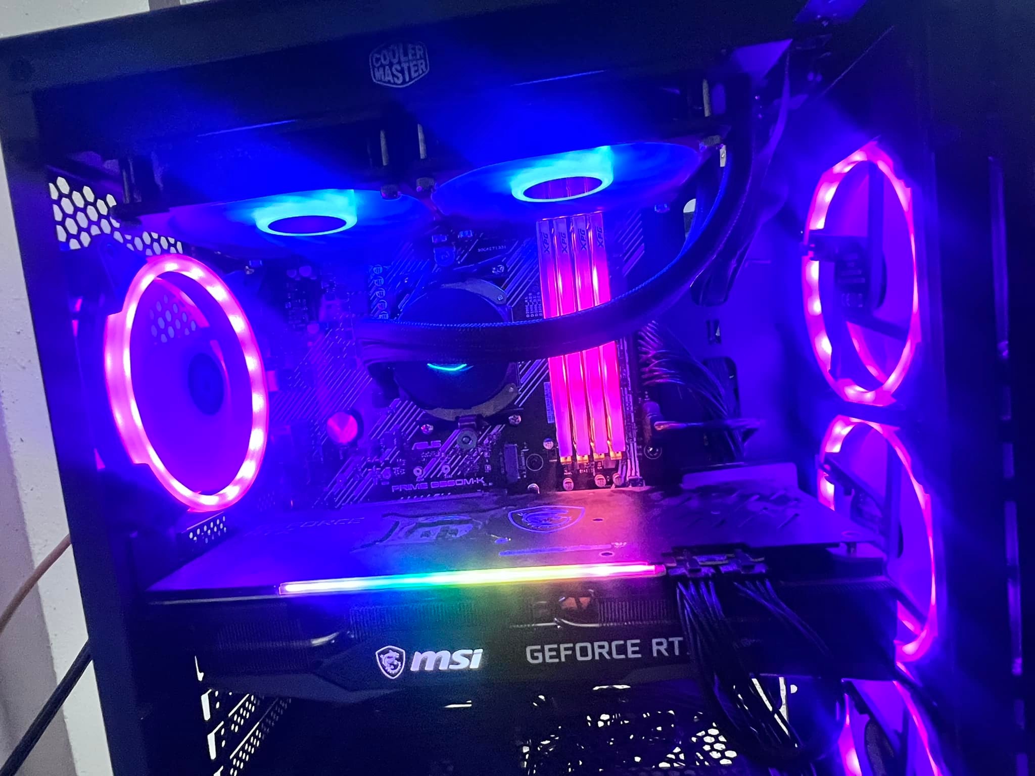 rtx 3070 ti gaming x trio / rayzen 5 5600x / 32gb ram / 1tb hdd 