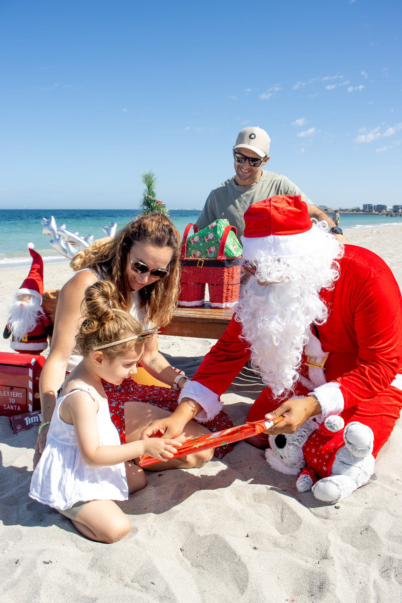 Santa By The Beach - Perth