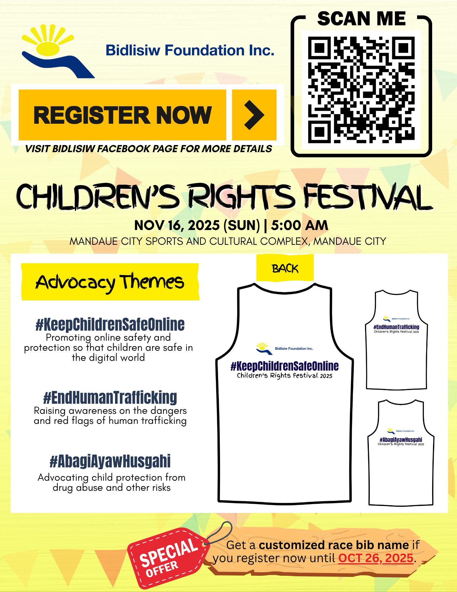 Bidlisiw - 👕 Singlet Reveal! 🤩 Wear your advocacy with pride at the ...