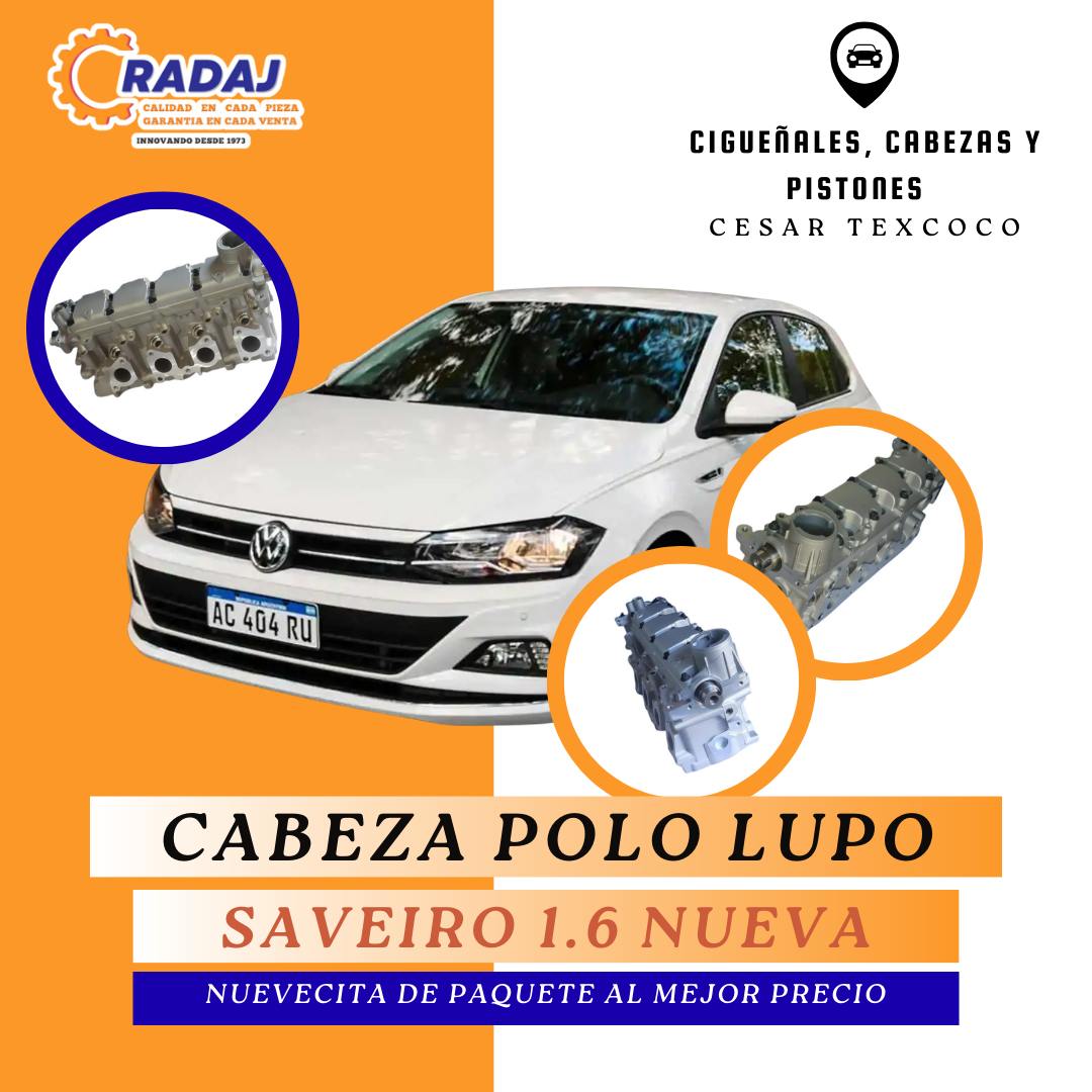 Cigueñales, Cabezas y Pistones Cesar Texcoco
