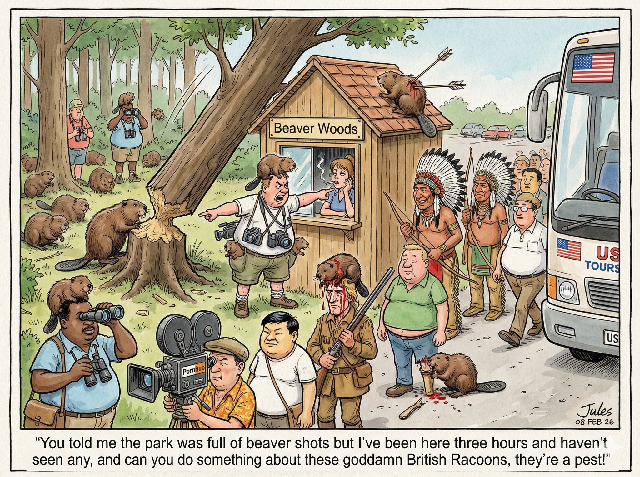 Jules - In the UK beavers have been extinct for 400 years due to ...