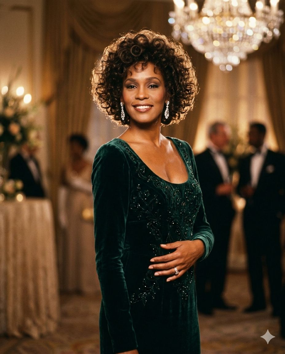 whitney houston green dress A beautiful tribute to in all of her most iconic looks — every era, every silhouette, every moment of magic. ✨ From stage to screen to red carpet, Whitney didn't color_Discoloration