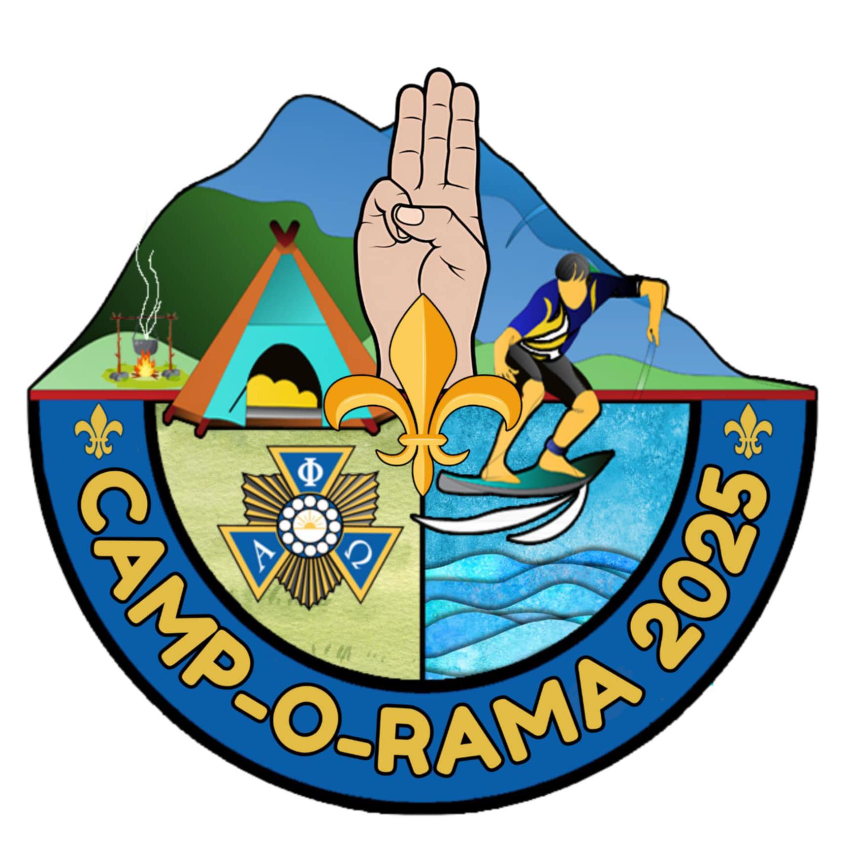 APO Camp-O-Rama - We heard you, so here’s our improved logo⚜️⚜️⚜️ # ...