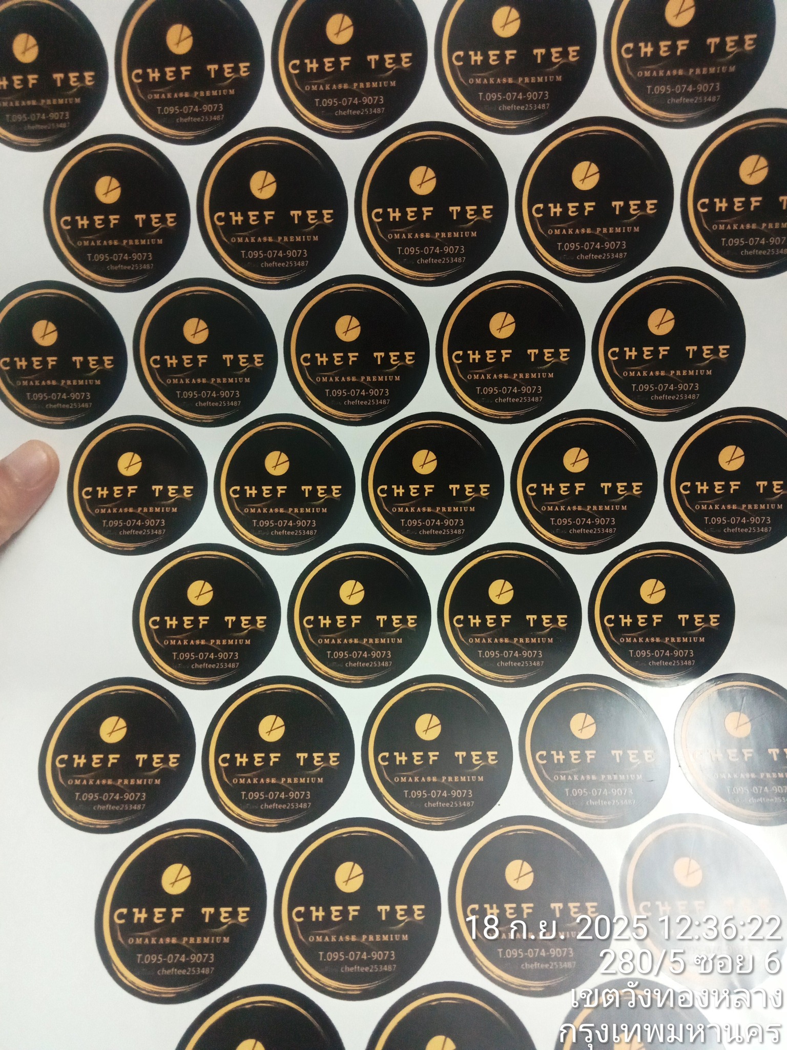 Chef Tee Omakase เชฟที โอมากาเสะ | Bangkok