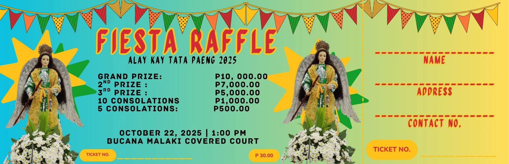 𝐅𝐢𝐞𝐬𝐭𝐚 𝐑𝐚𝐟𝐟𝐥𝐞 𝐚𝐥𝐚𝐲 𝐊𝐚𝐲 𝐓𝐚𝐭𝐚 𝐏𝐚𝐞𝐧𝐠 Simula na po ang pagbebenta ng ating ...