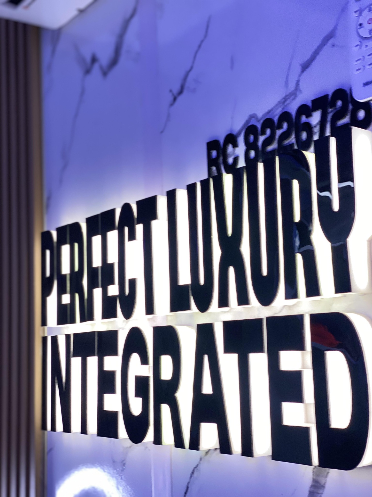 Perfect luxury integrated
