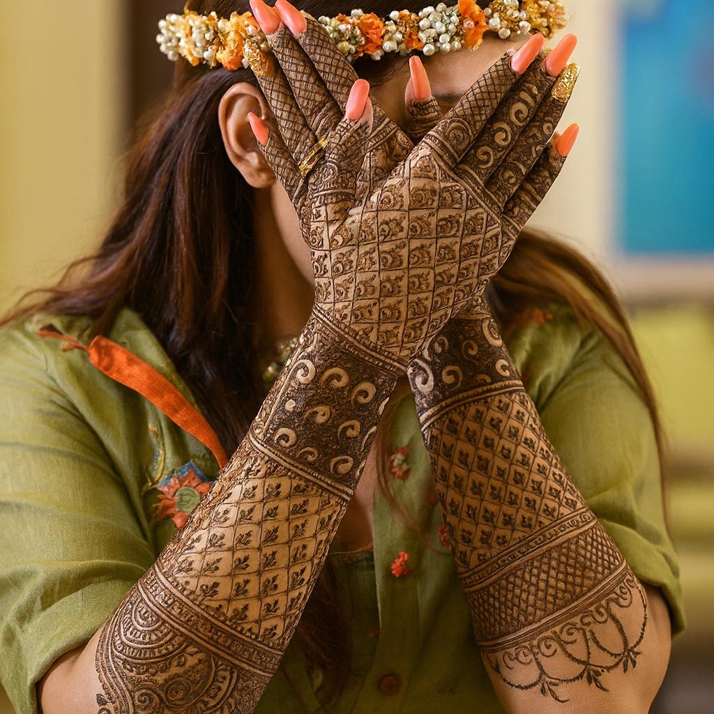 🌺 Navratri Special Full Hand Mehendi Design | Easy & Beautiful Navratri ...