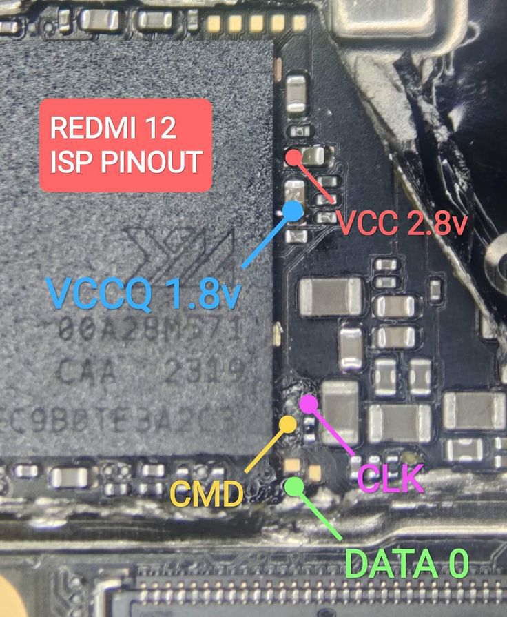 Mobile Master GSM | Redmi 12 ISP Pinout | Facebook
