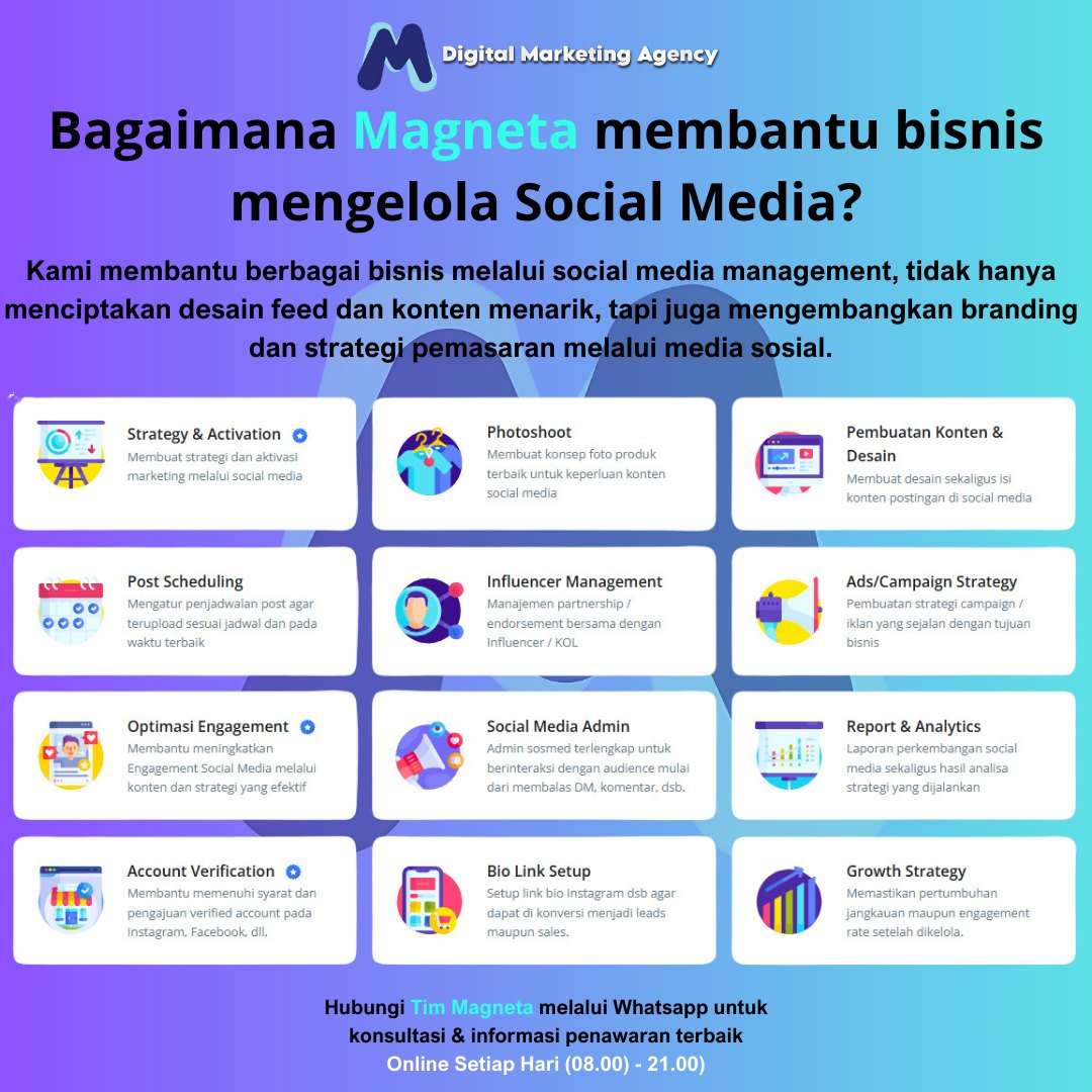 Magneta Digital Marketing Agency | South Jakarta