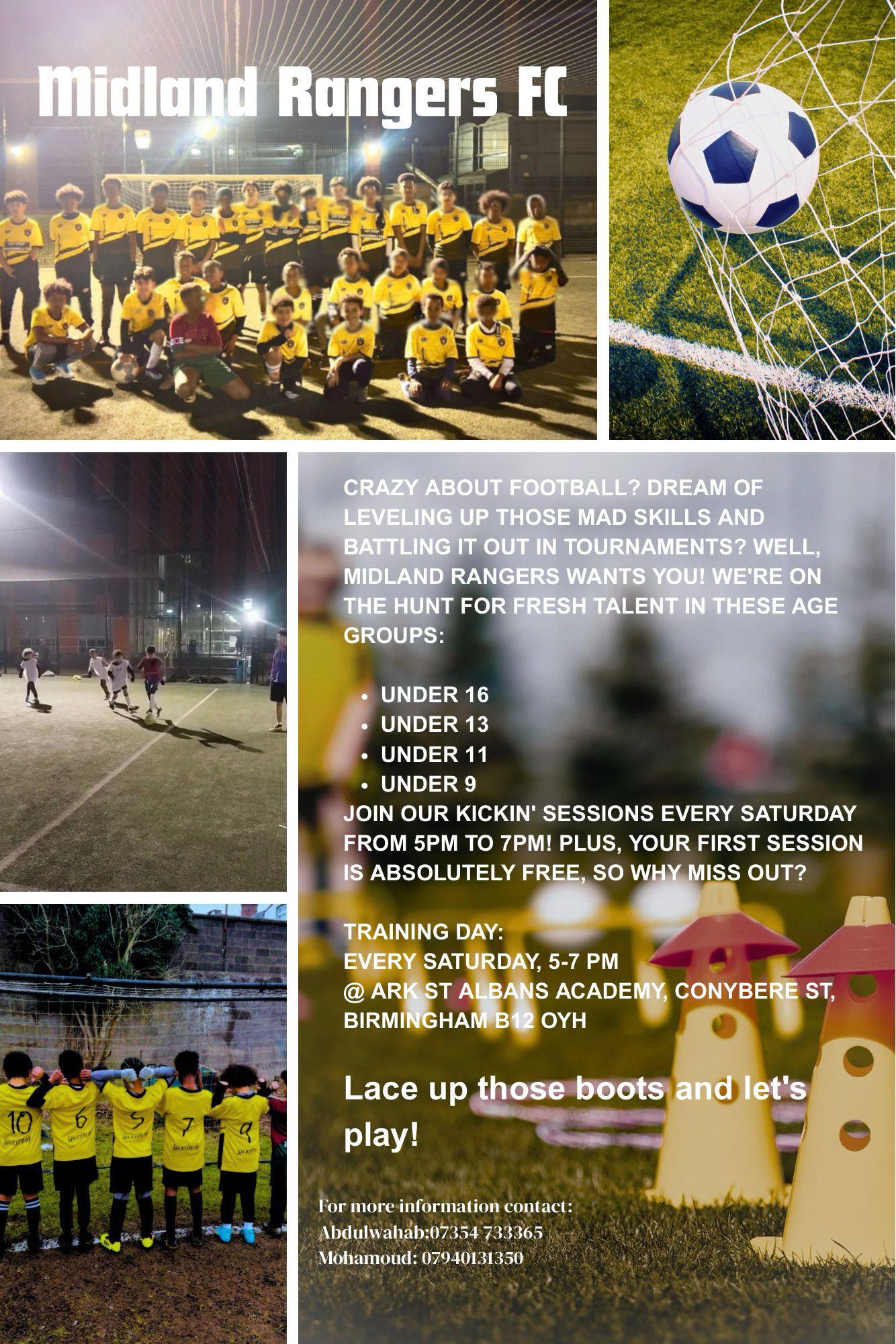 Midland Rangers Fc & sports club | Birmingham