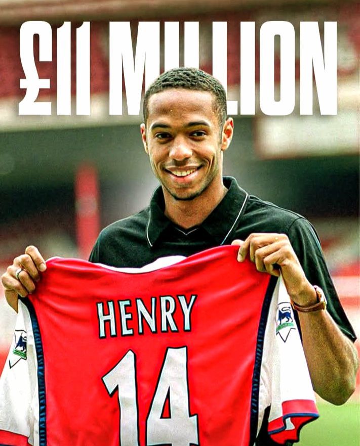 ON THIS DAY: In 1999, Arsenal signed Thierry Henry from Juventus