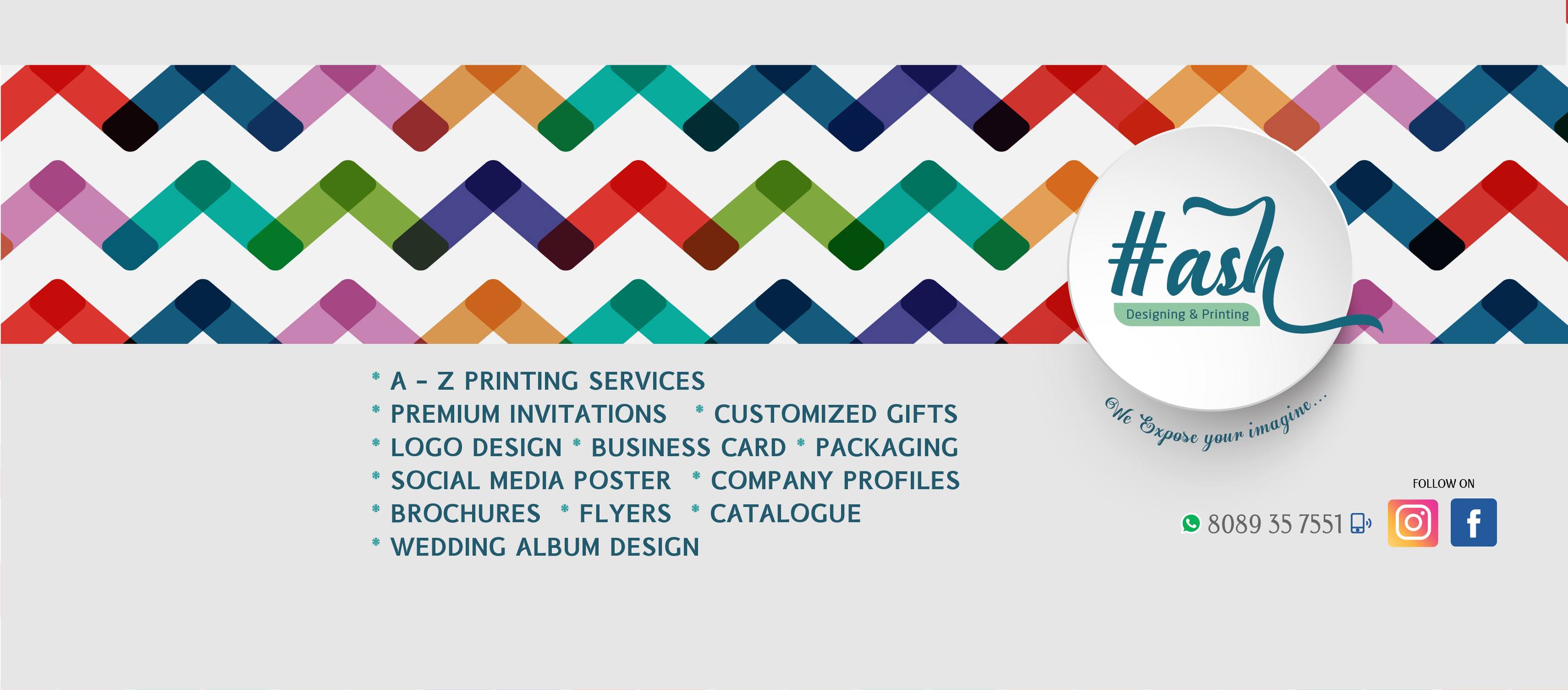 Hash designing & printing | Palghat