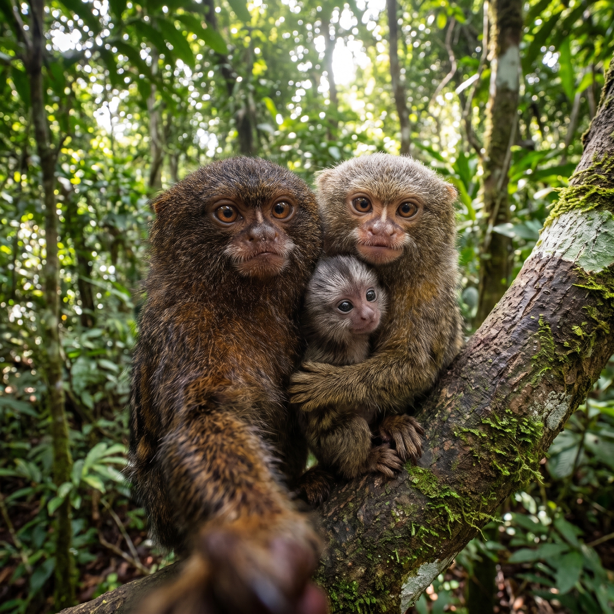 Tree sap and gum make up the majority of the pygmy marmoset's diet. # ...