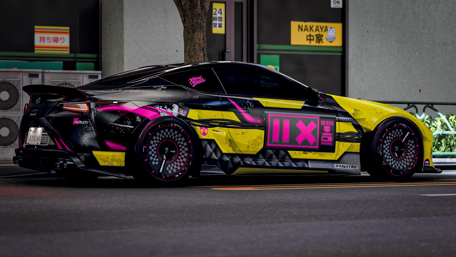 Lexus LC500 livery design inspired by Joyride