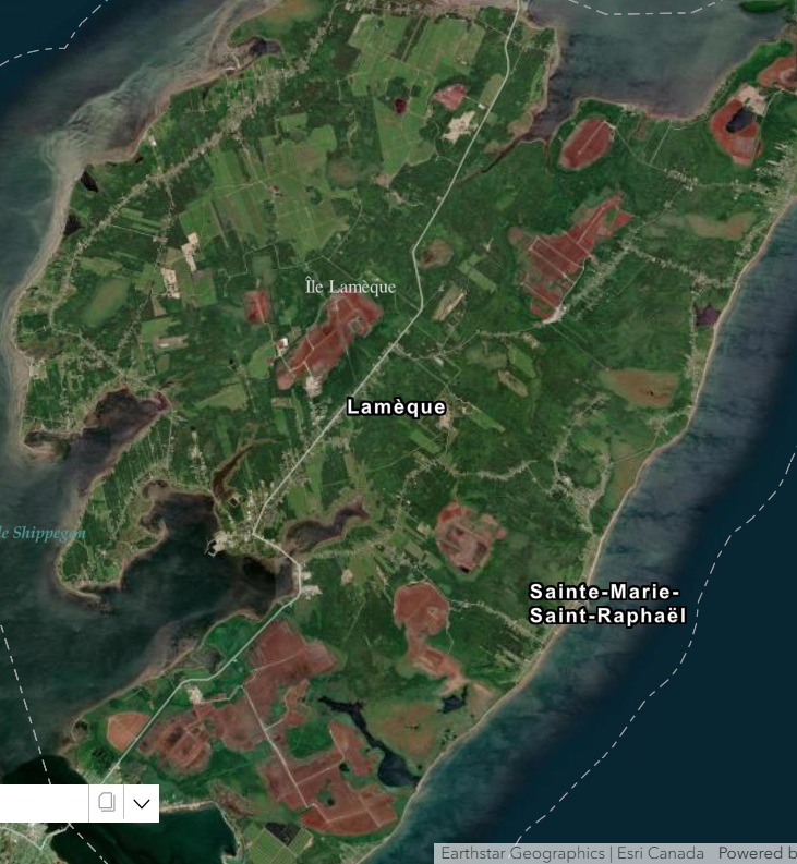 Protégeons - Cette photo satellite du site GeoNB de Service Nouveau ...