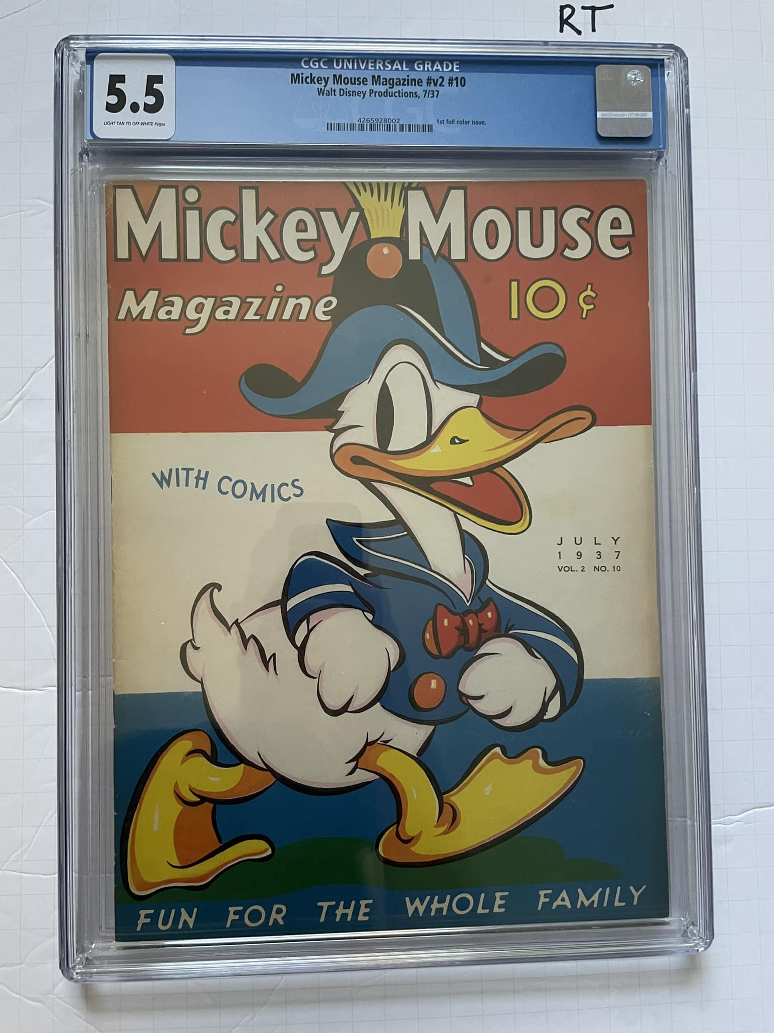 mickey magazine（ドナルド） British Mickey Mouse Weekly. My favorite format incredible colors!