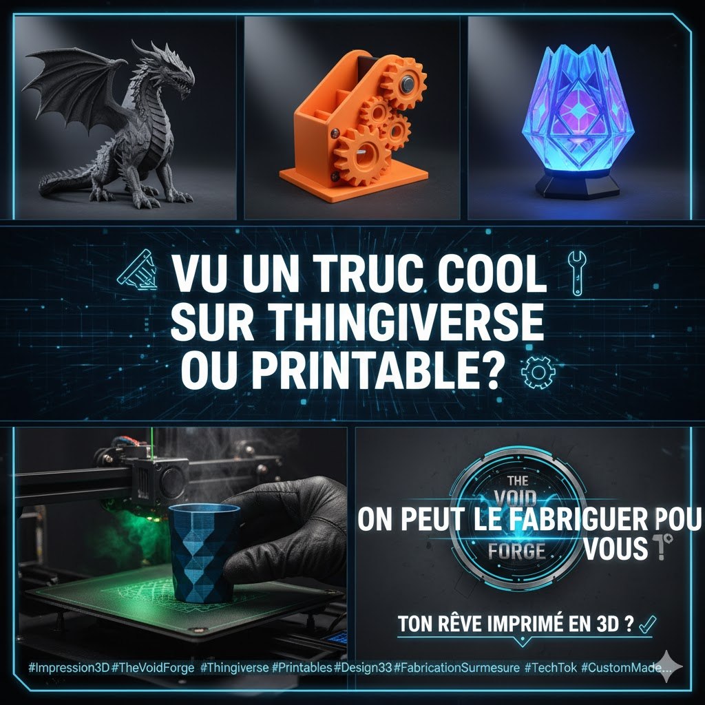The Void - Tu as scrollé sur Thingiverse ou Printables et tu as vu le ...