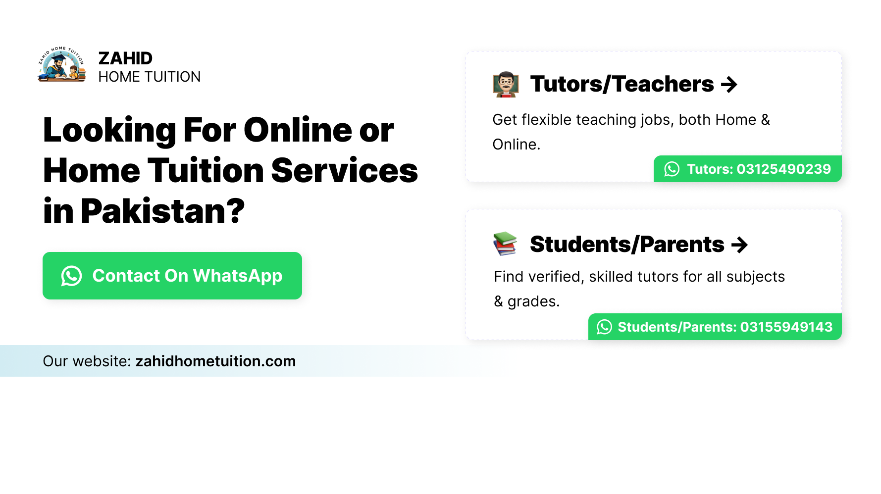 Zahid Home Tuition Rawalpindi