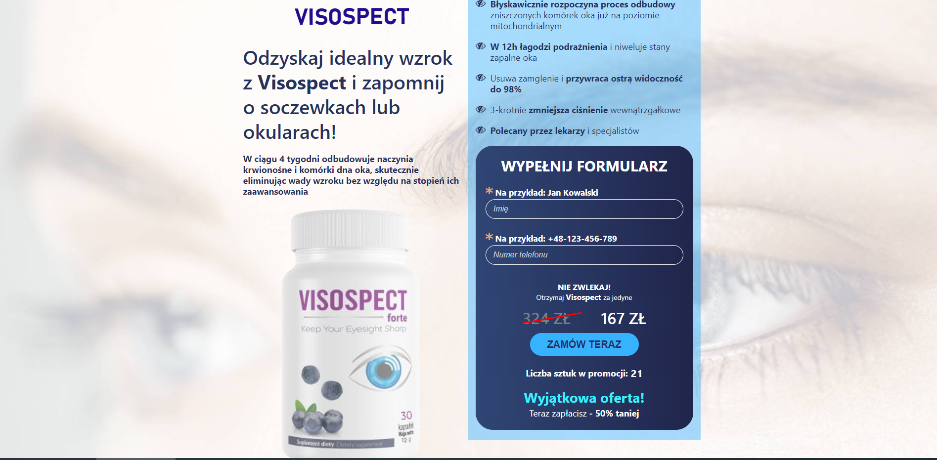 Visospect - Przywróć swoją wizję | Warsaw