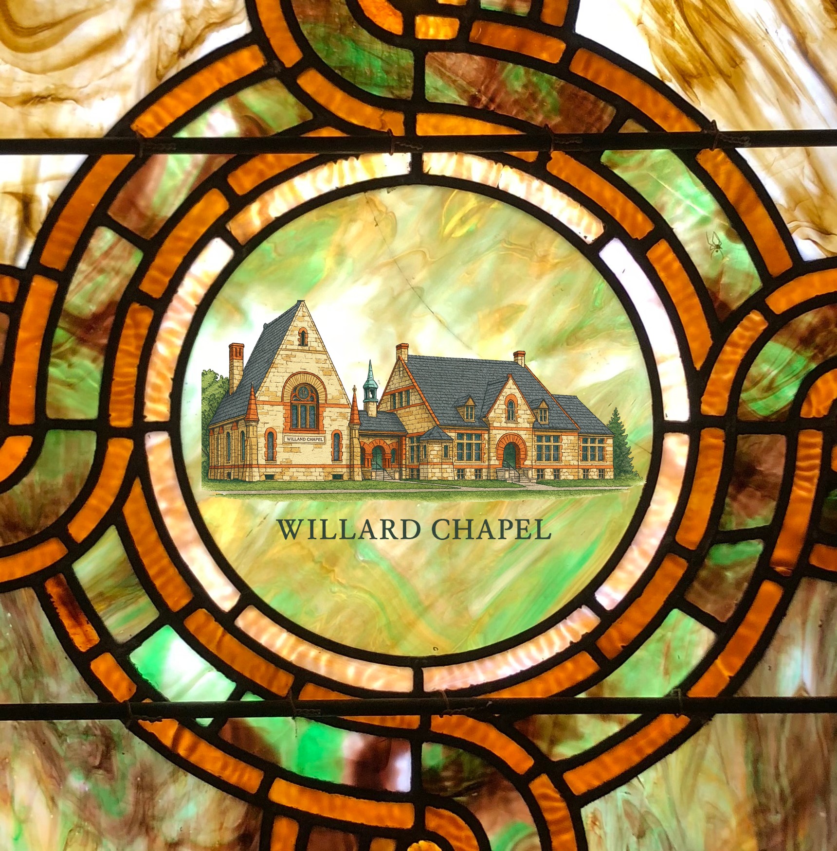 Step into the haunting world of... - Willard Memorial Chapel | Facebook