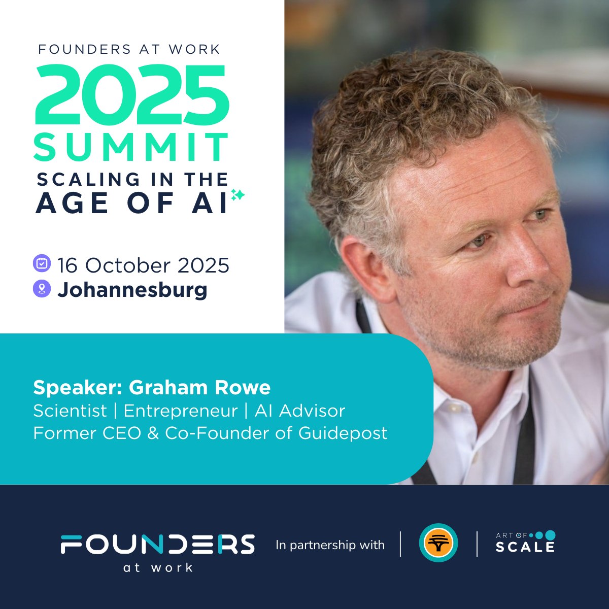 Founders - 🎤 Speaker Announcement: Graham Rowe We’re excited to welcome ...
