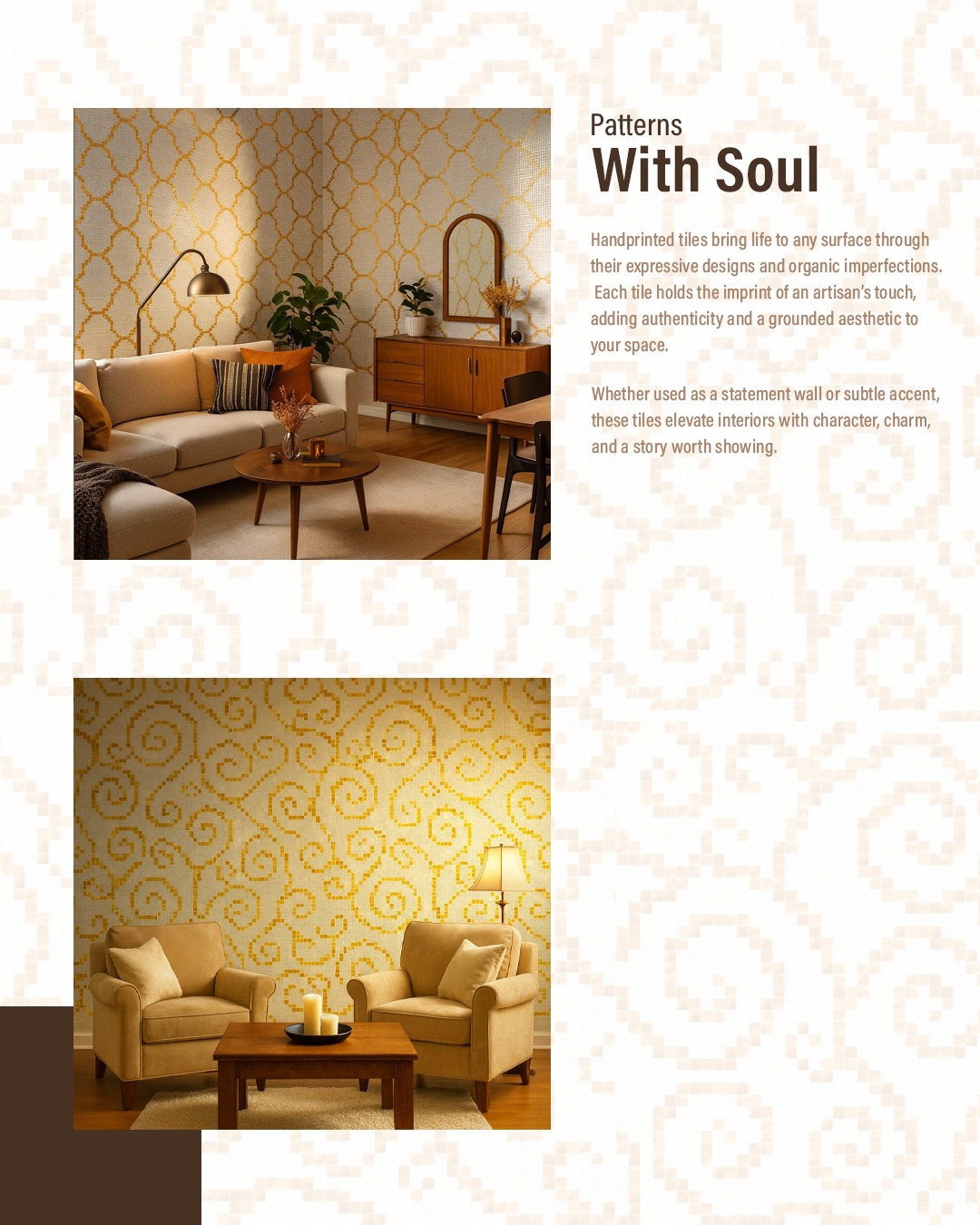 Curated visual reference: Gallery Detail: Elemento Bring Your Walls To Life With Handcrafted Patterns That
