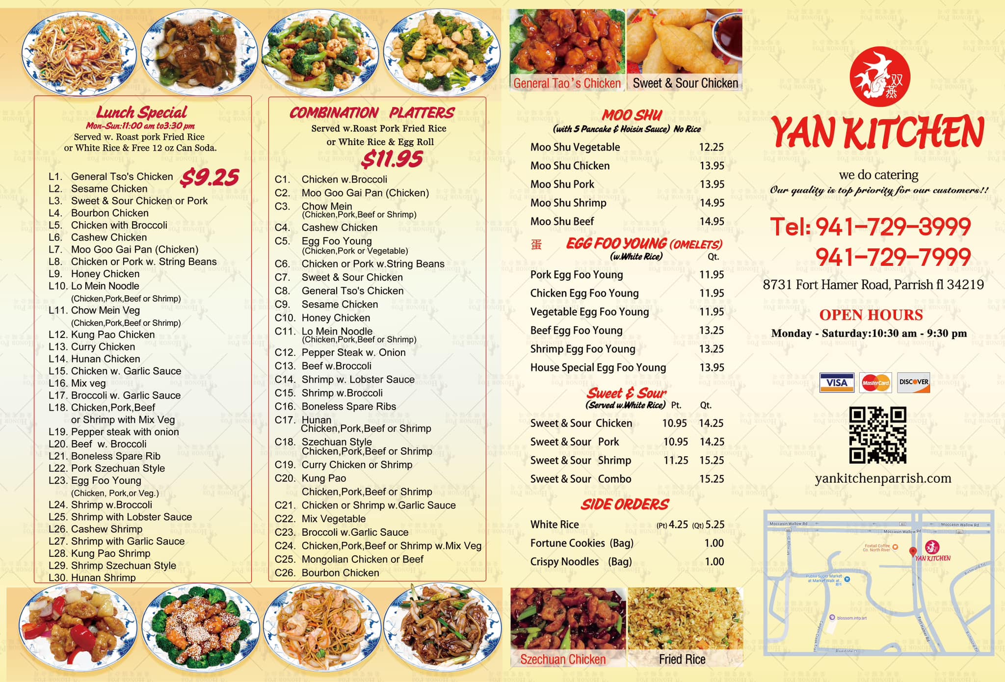 Yan kitchen - Our menu | Facebook