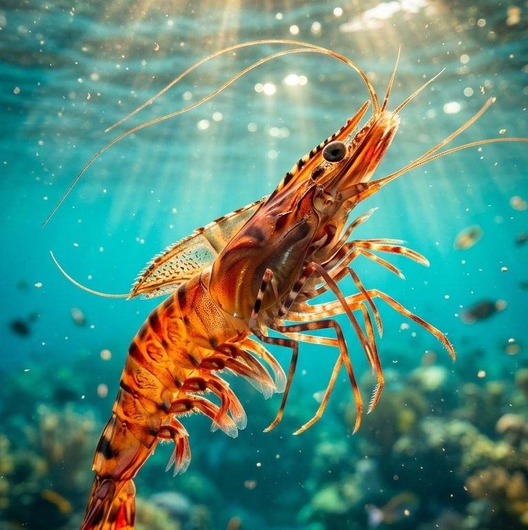 A shrimp journey #fyf #viral #prawns #shrimp #shorts #eggs #fish | নীল ...