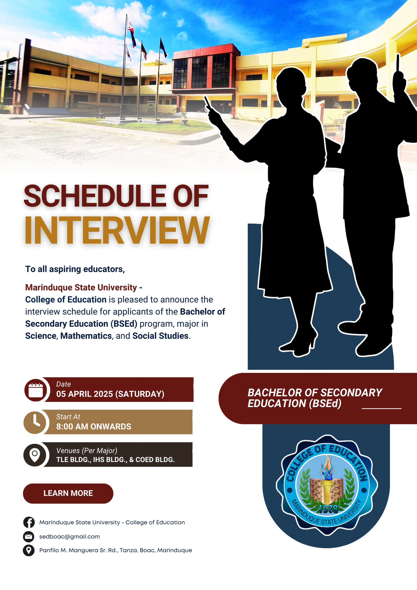 🎉 Congratulations to the... - Marinduque State University | Facebook
