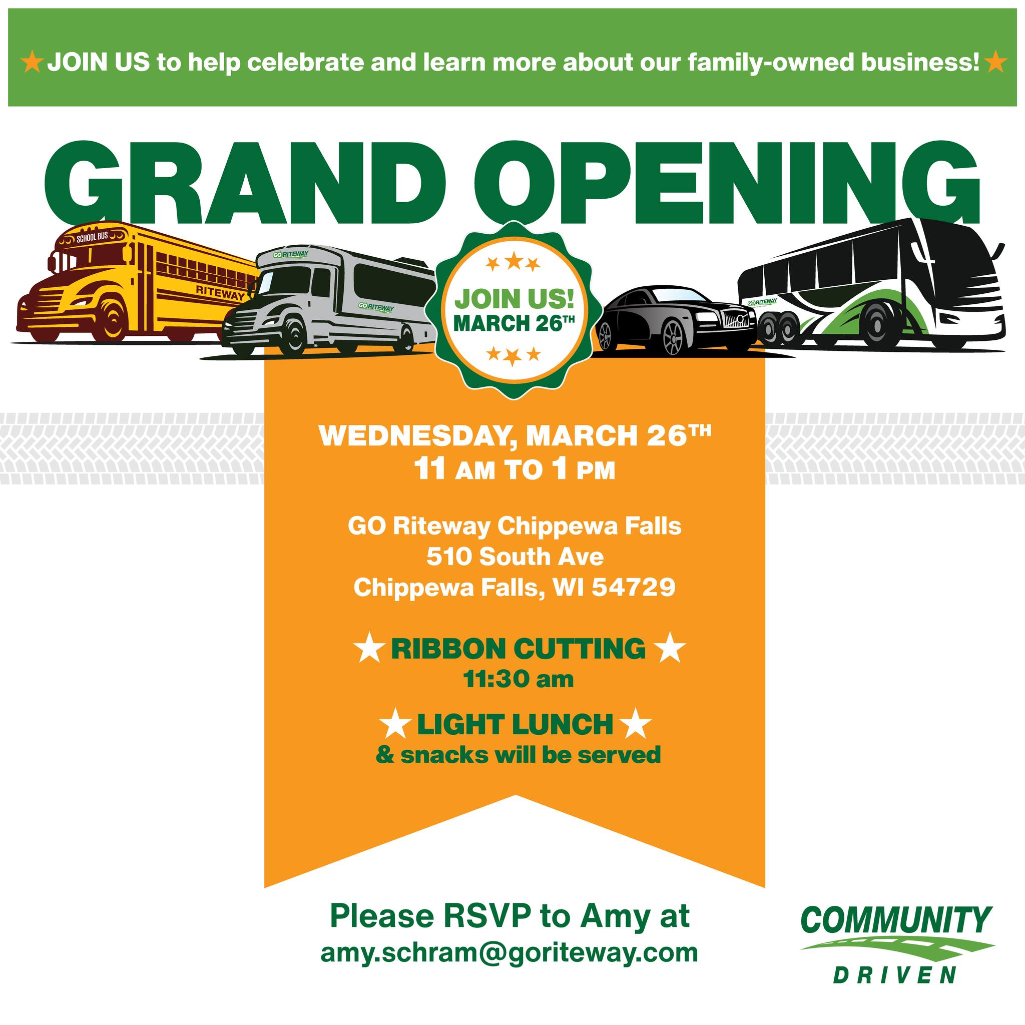 GO Riteway Transportation Group - Chippewa Falls - 🎉Join us for the ...