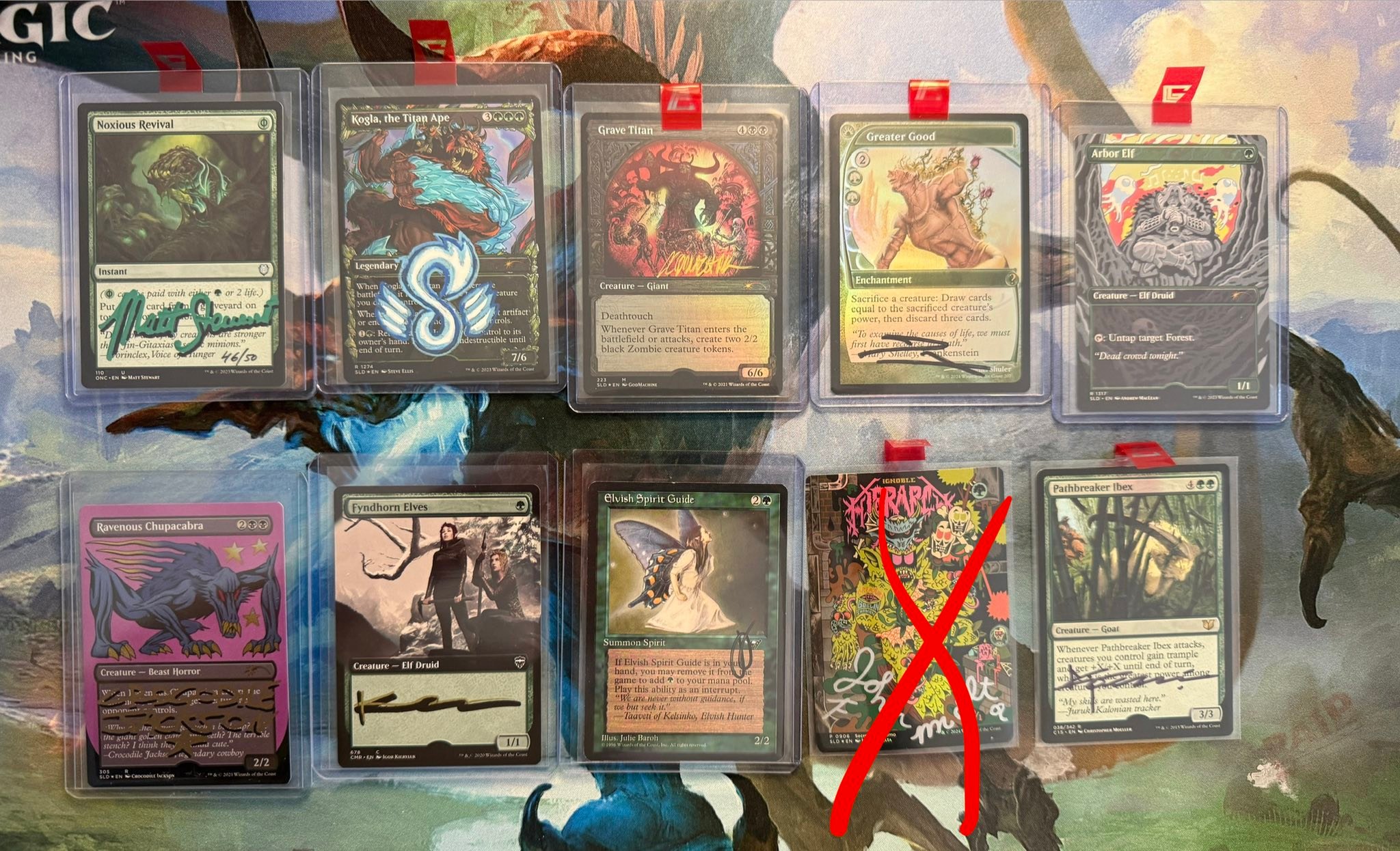 Magic the gathering artist proof cards for sale