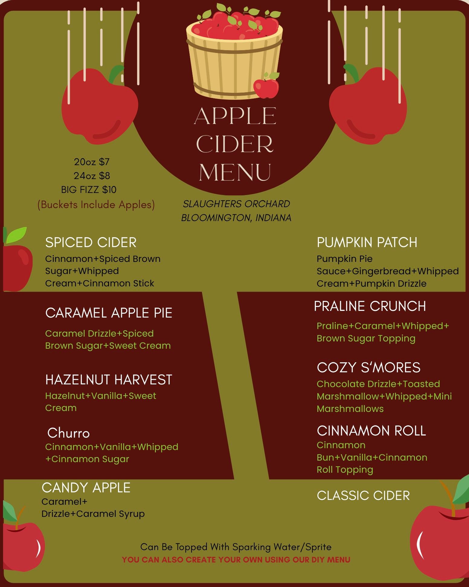 Fizz Me Up - Fizz Me Up Fall Menu 🚨 Our NEW menu just... | Facebook