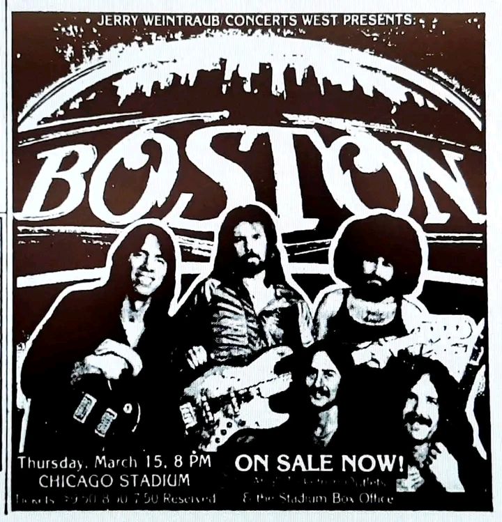 新品 BOSTON WORLD TOUR '78⭐︎2005オフィシャルT Boston Don't Look Back Tour 1978/79 tickets