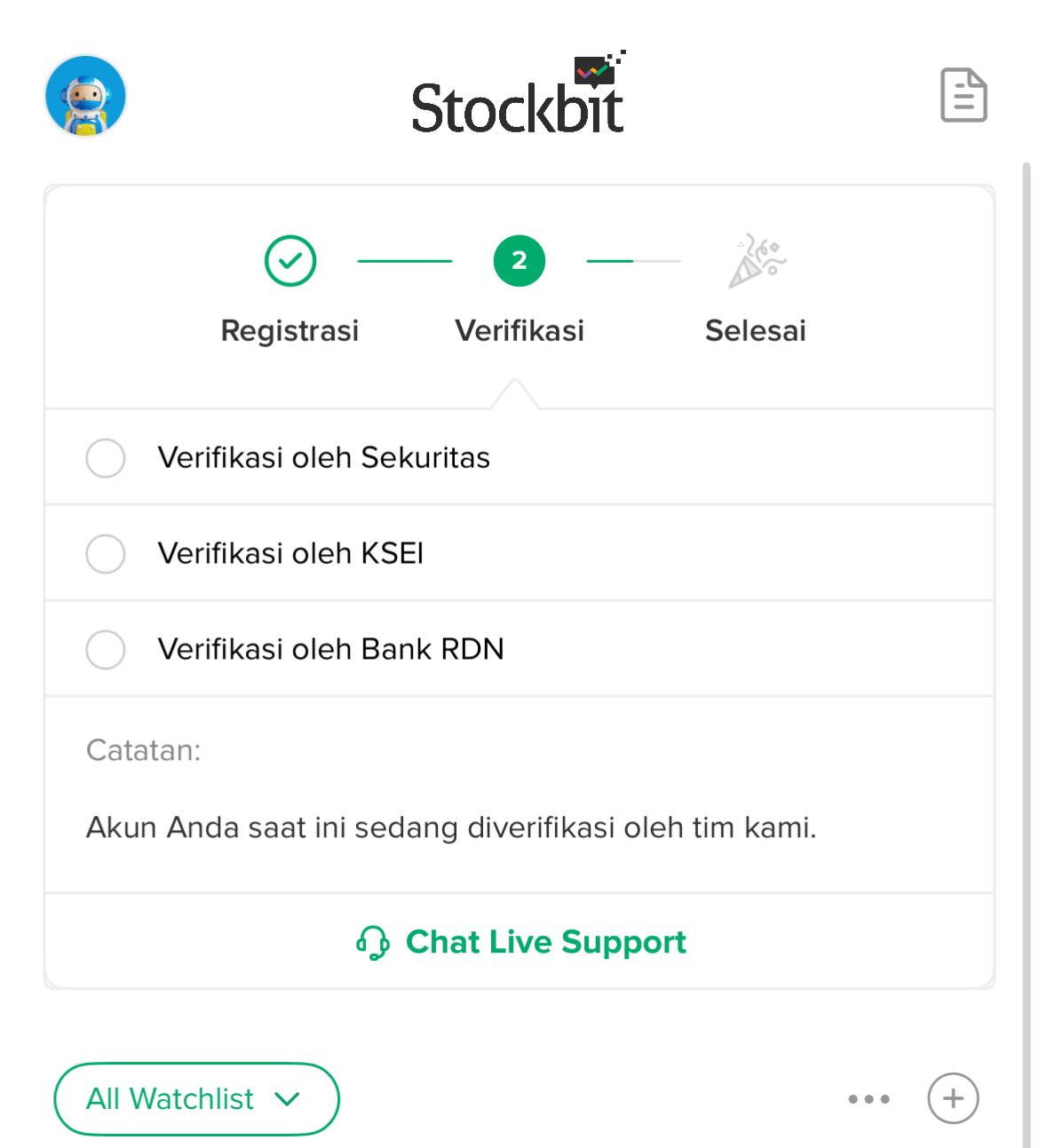 Investor Saham | Tolong dong cara agar cepat di verifikasi gmn ini dah ...