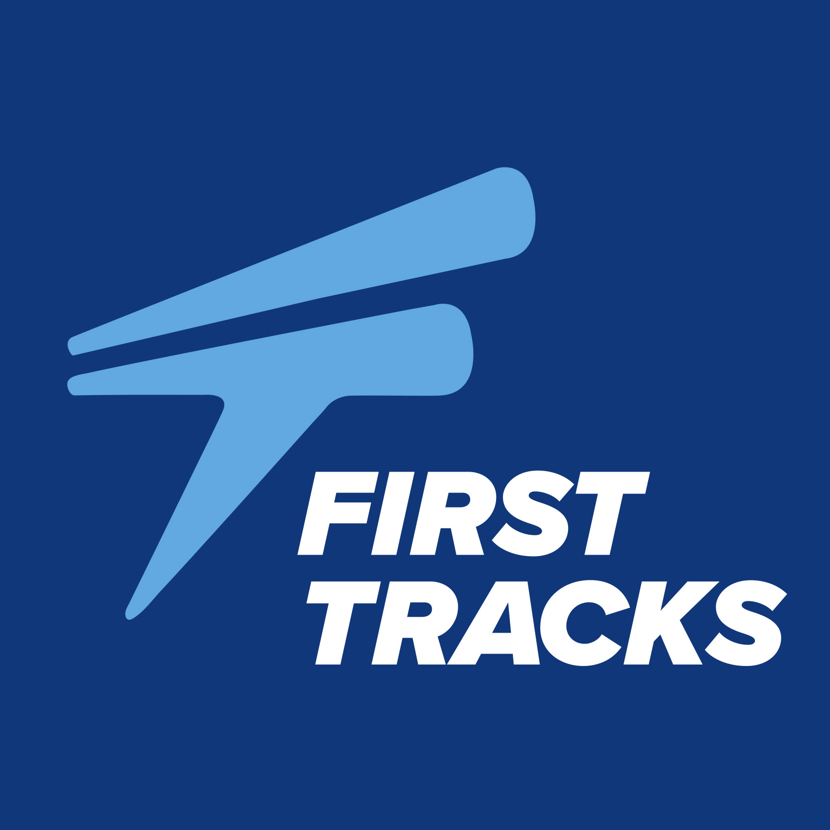 First Tracks at Ski Train Depot