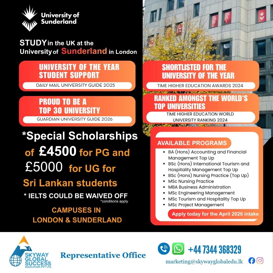 Skyway - Study in the UK – April 2026 Intake Now Open! 🇬🇧 The ...
