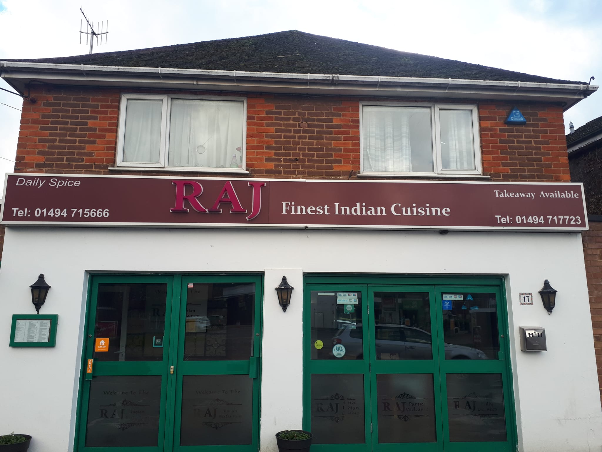 The Raj Indian Restaurant Hazelmere | High Wycombe