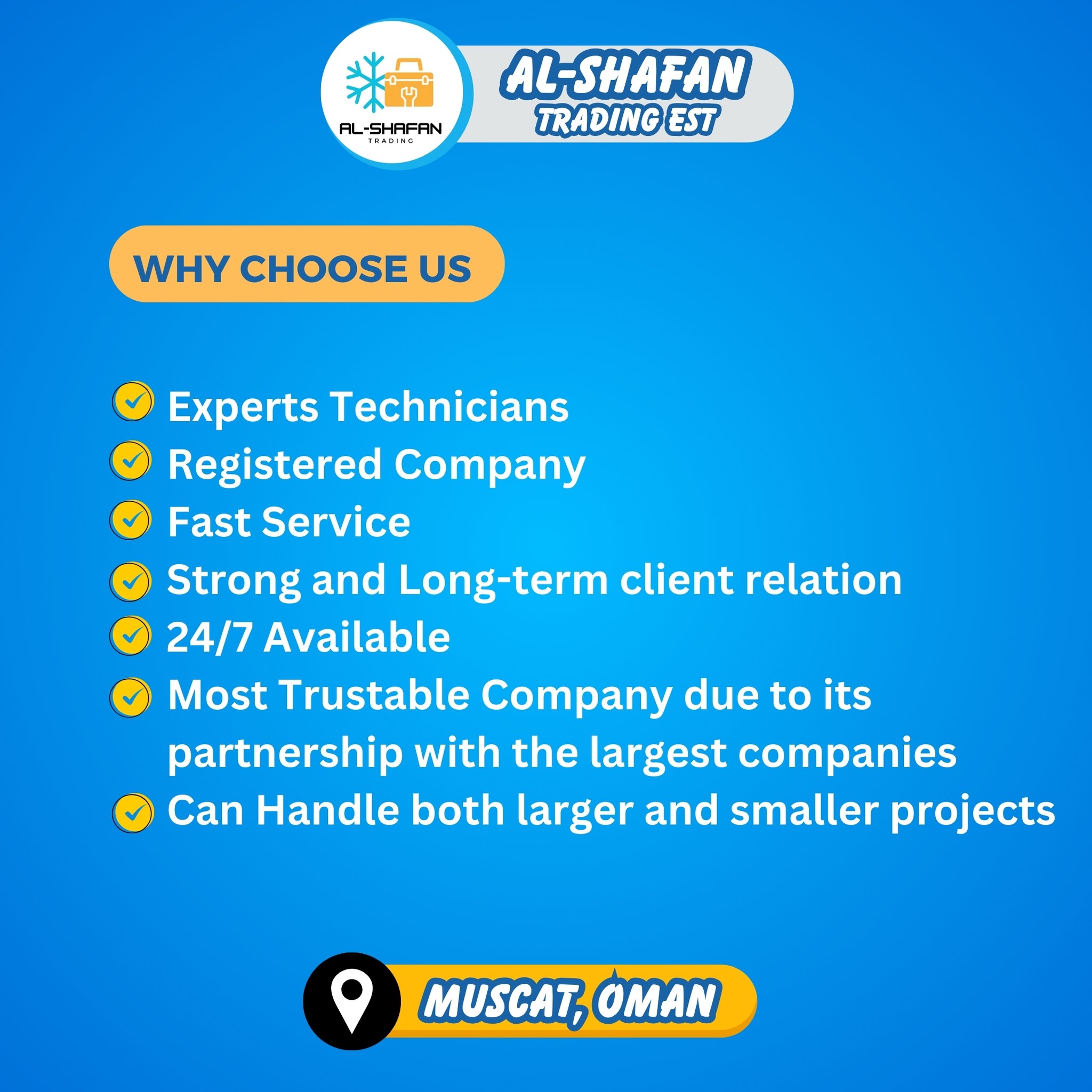 Al Shafan Trading EST | Muscat