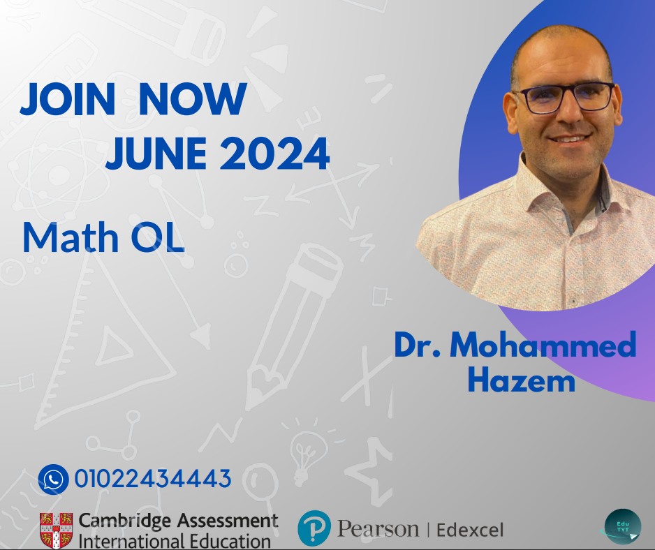 IGCSE Math With Dr. Mohamad Hazem | Cairo